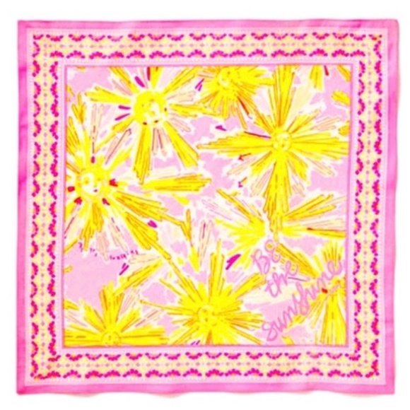 COPY - Lilly Pulitzer Be The Sunshine Scarf NWT - Picture 2 of 4